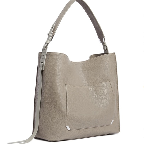 All Saints Grey Vincent NS Tote - Picture 2 of 16
